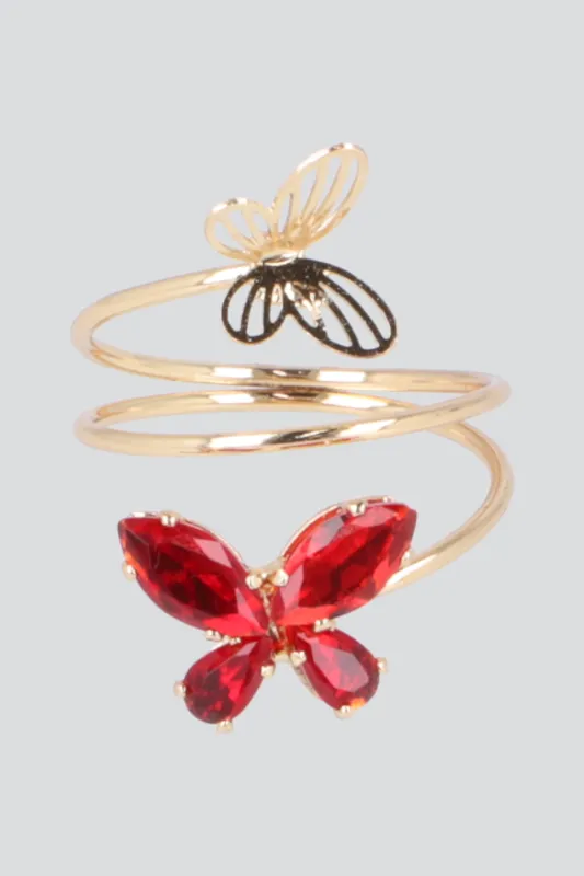 ANILLO TWIST MARIPOSA COLOR made by Shasa