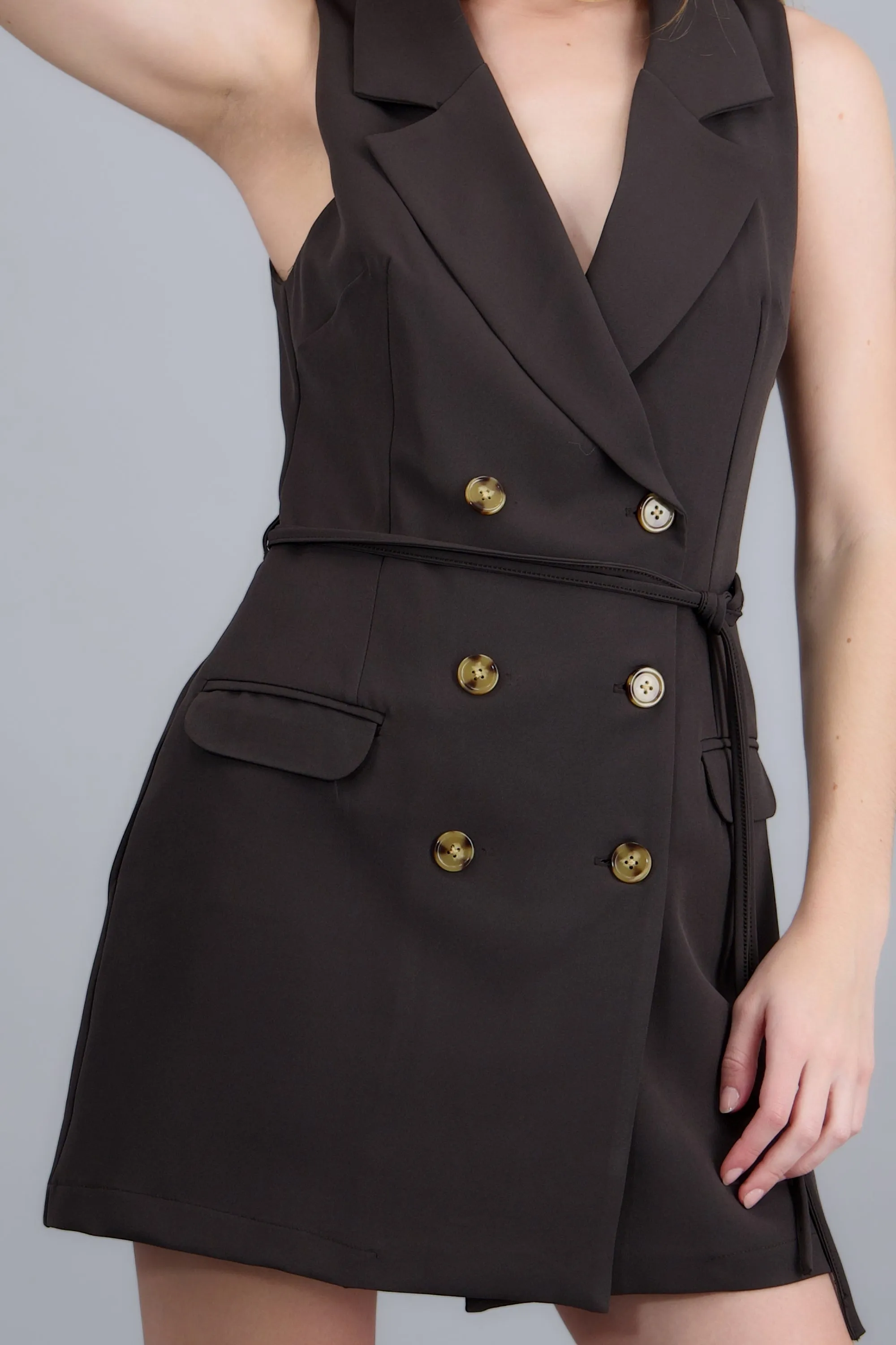 Vestido blazer botones sold by Shasa product image thumbnail 5