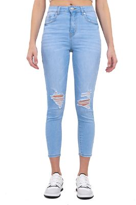 Jeans skinny destrucciones sold by Shasa