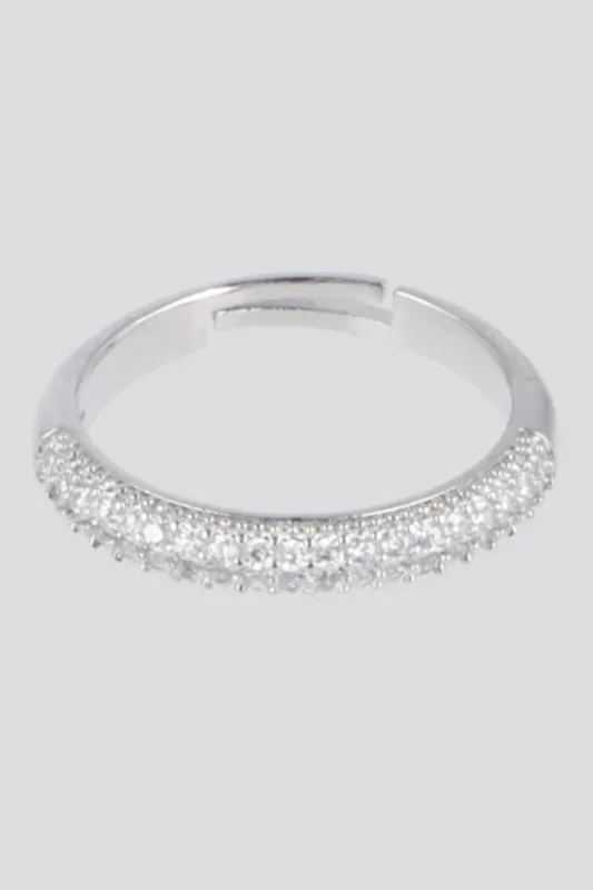 ANILLO SENCILLO BRILLOS PQ made by Shasa