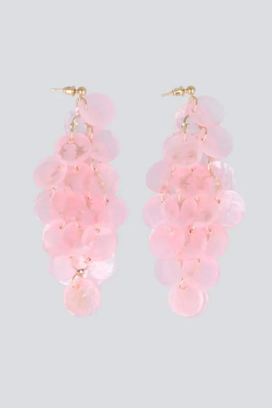 Aretes circulos nacar sold by Shasa