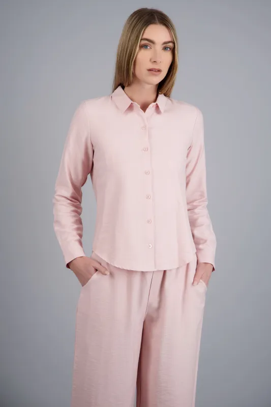 Camisa corta con textura sold by Shasa