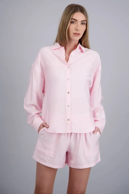 Camisa larga con puños sold by Shasa