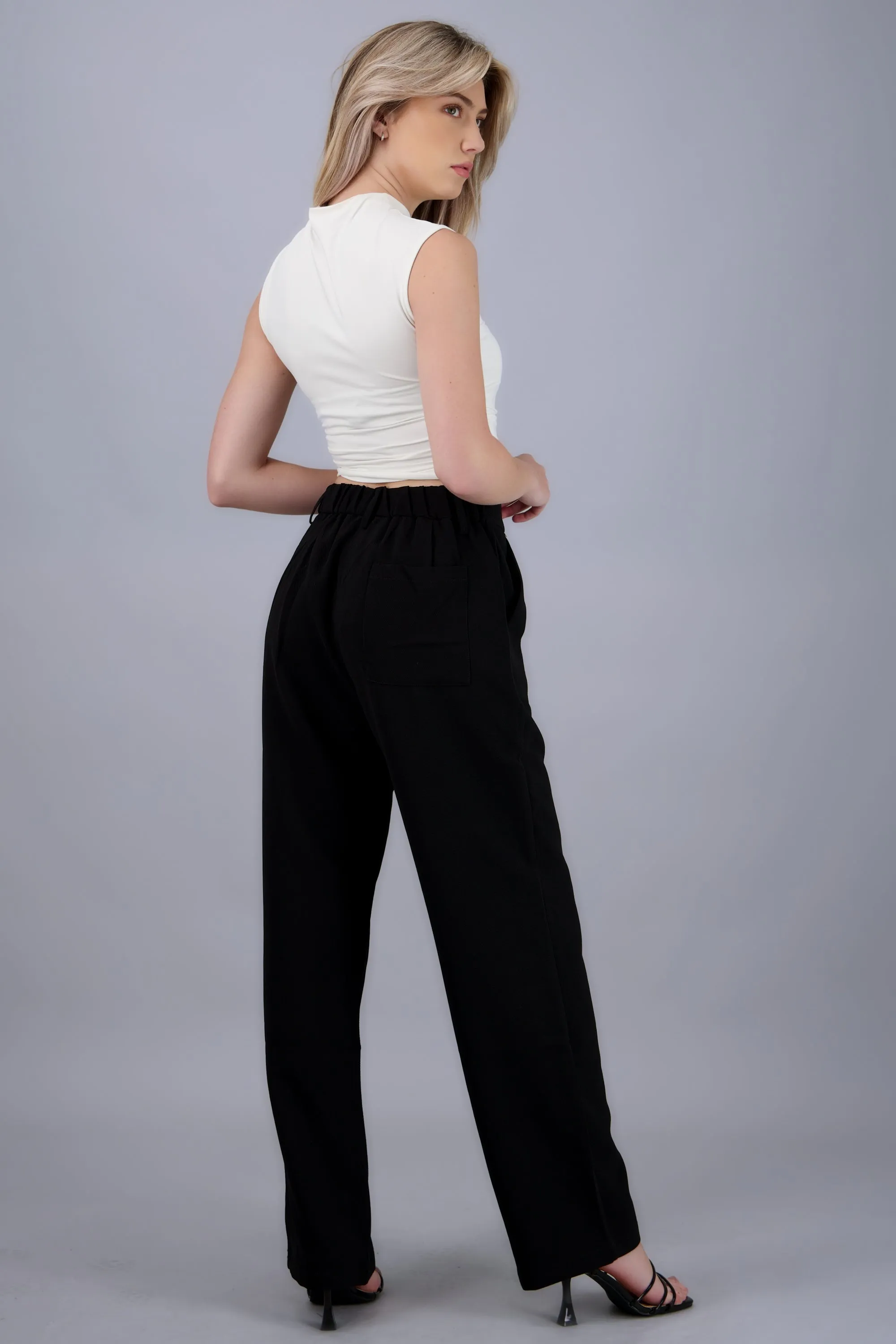 Pantalon liso con pinzas sold by Shasa product image thumbnail 4