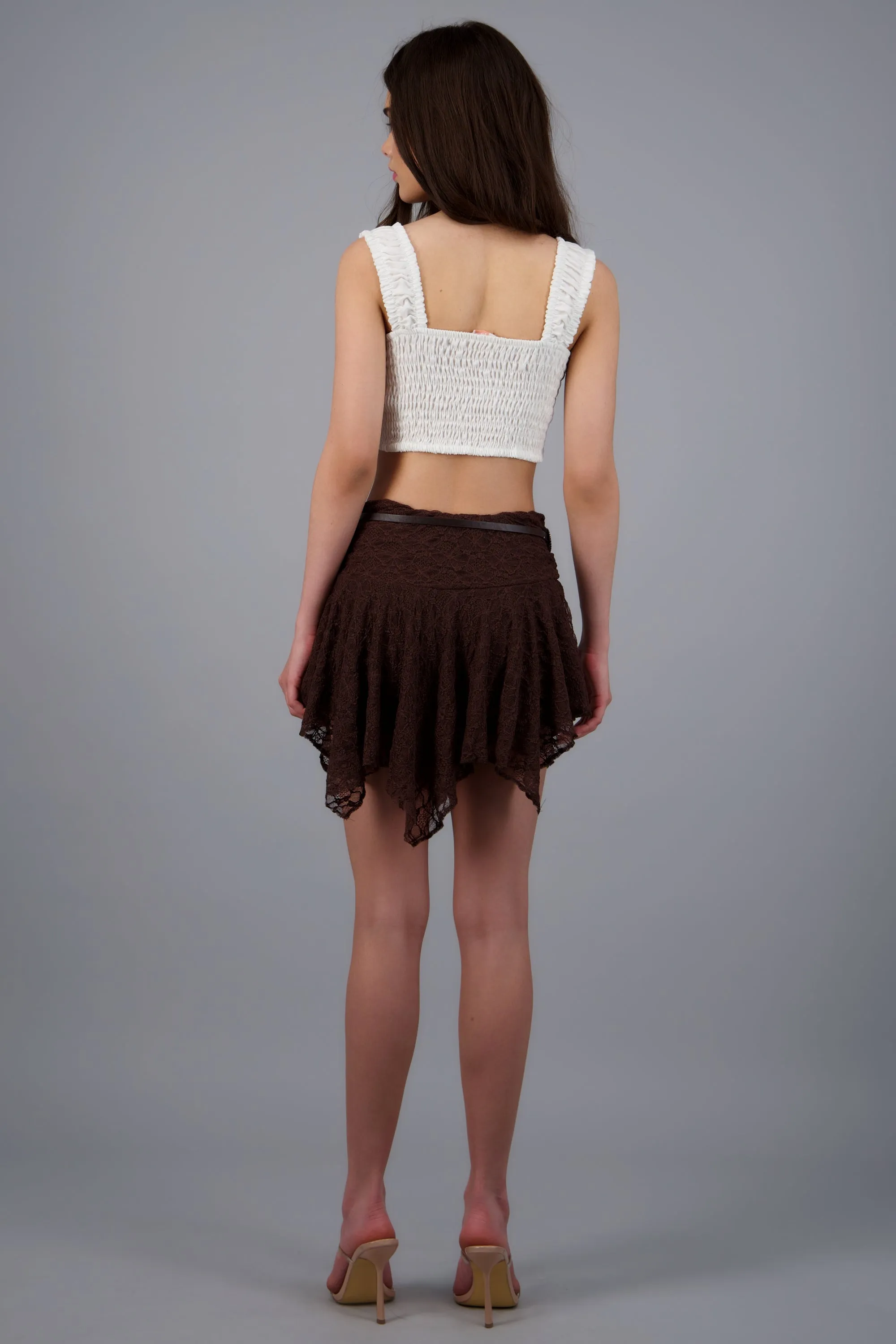 Falda mini asimétrica sold by Shasa product image thumbnail 4