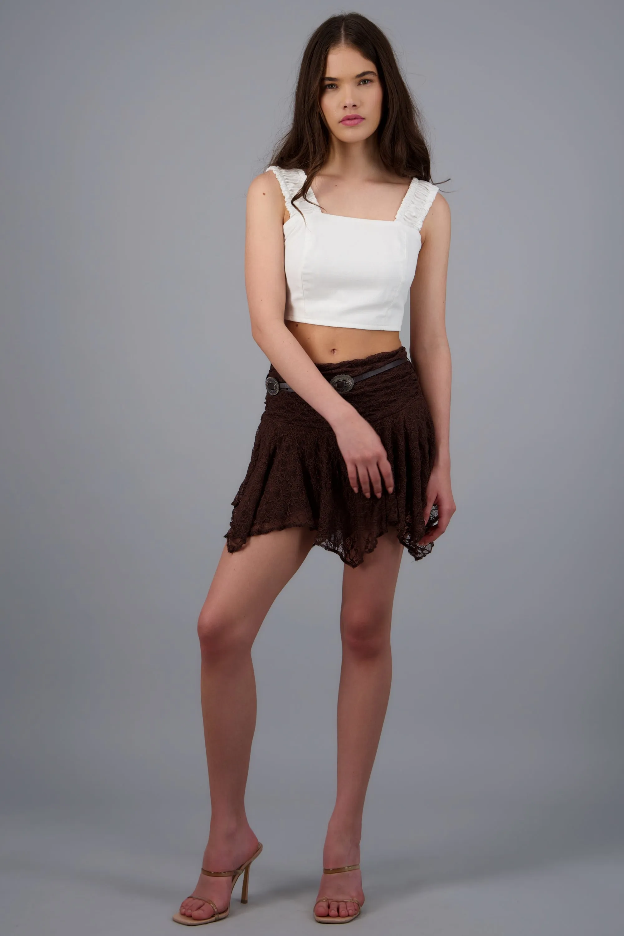 Falda mini asimétrica sold by Shasa product image thumbnail 2