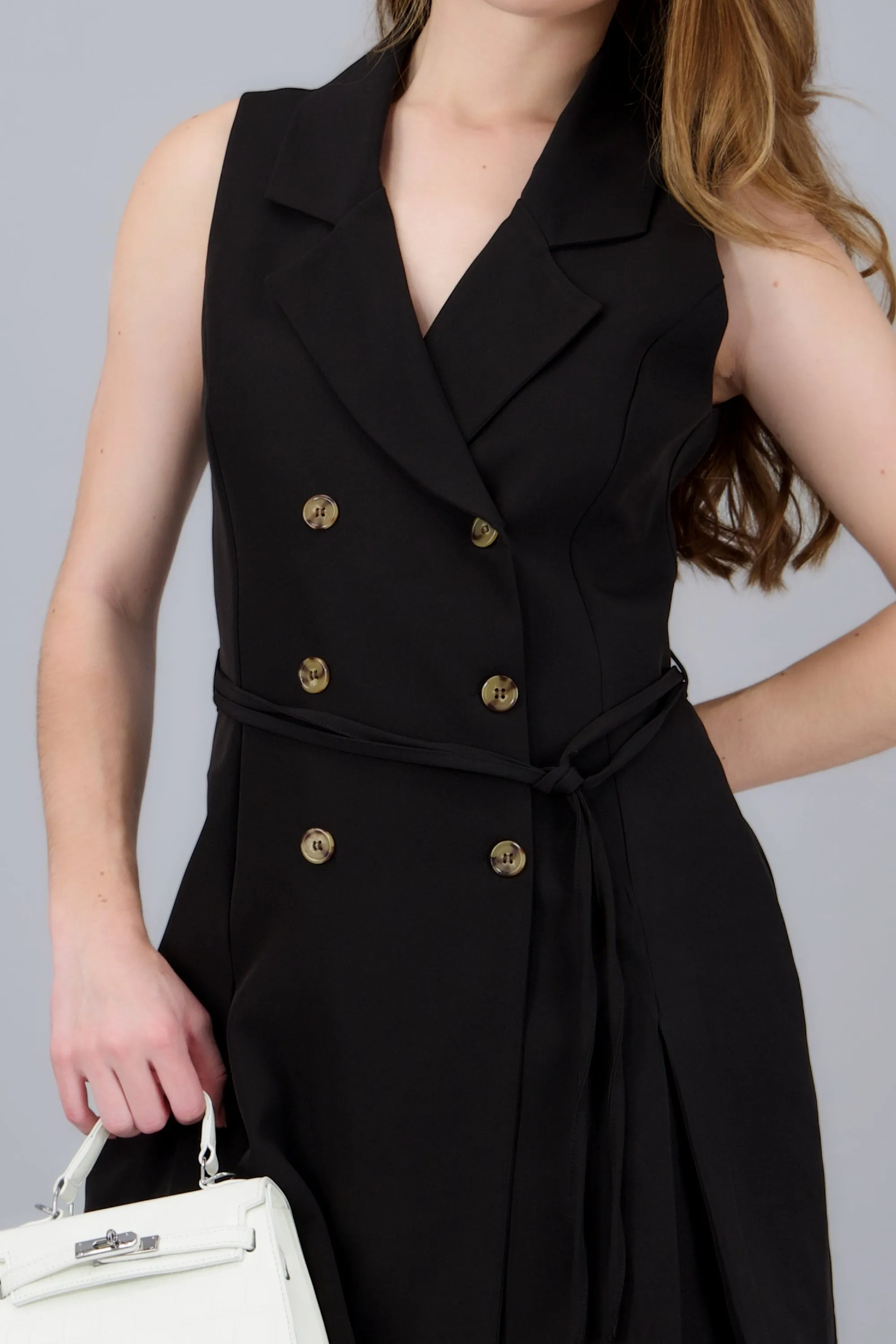 Vestido blazer con cinto tableado sold by Shasa product image thumbnail 5