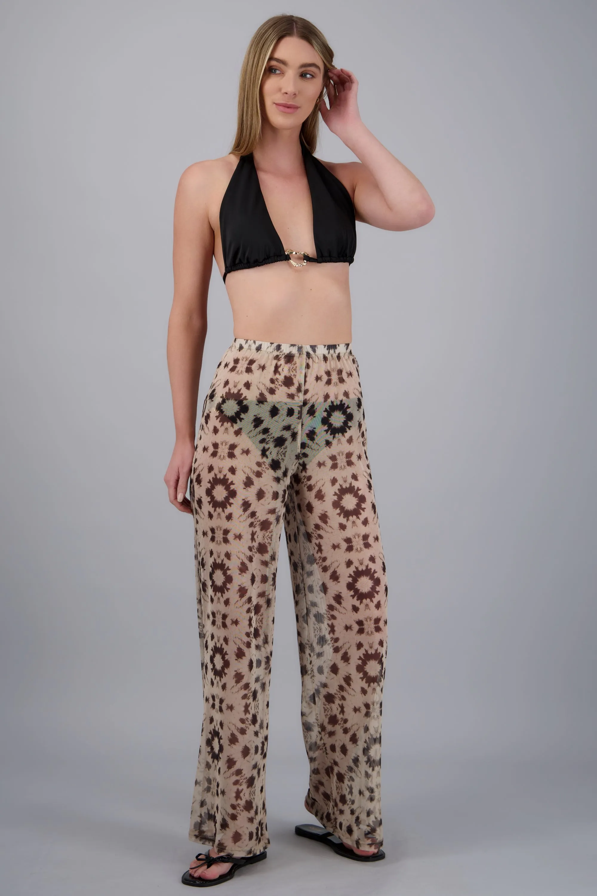 Pantalon salida mesh estampado sold by Shasa