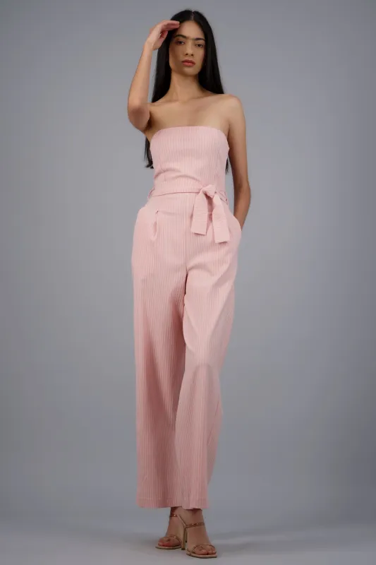 JUMPSUIT STRAPPLES RAYAS DET LASO sold by Shasa