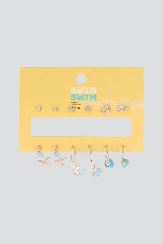 SET 6 PARES ARRACADITAS CONCHITA made by Shasa