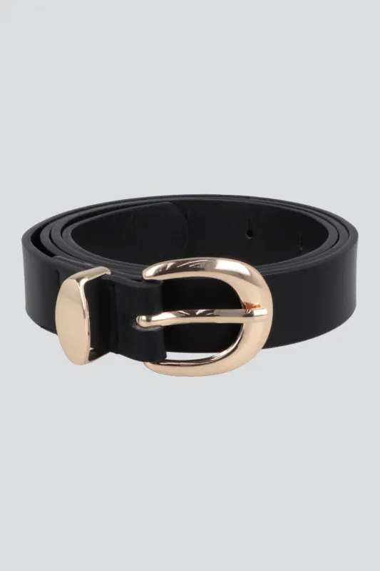 Cinturón básico hebilla en u made by Shasa