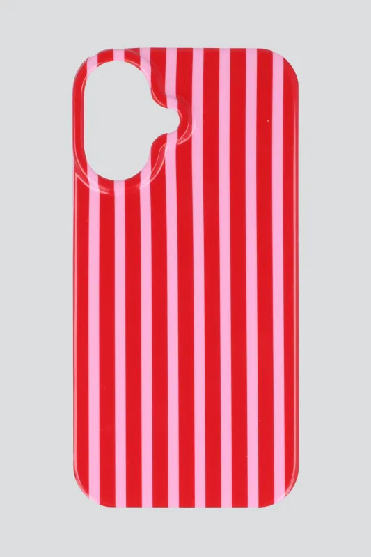 Funda iphone 16 rayas simples made by Shasa
