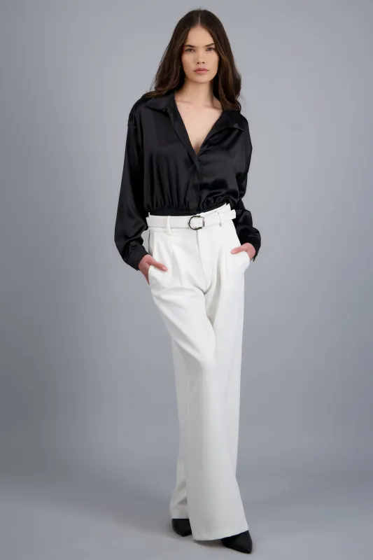 Pantalon sastre basico con cinturon Hypsters sold by Shasa