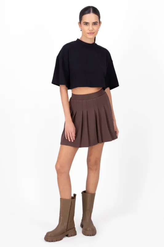 Falda tableada mini sold by Shasa