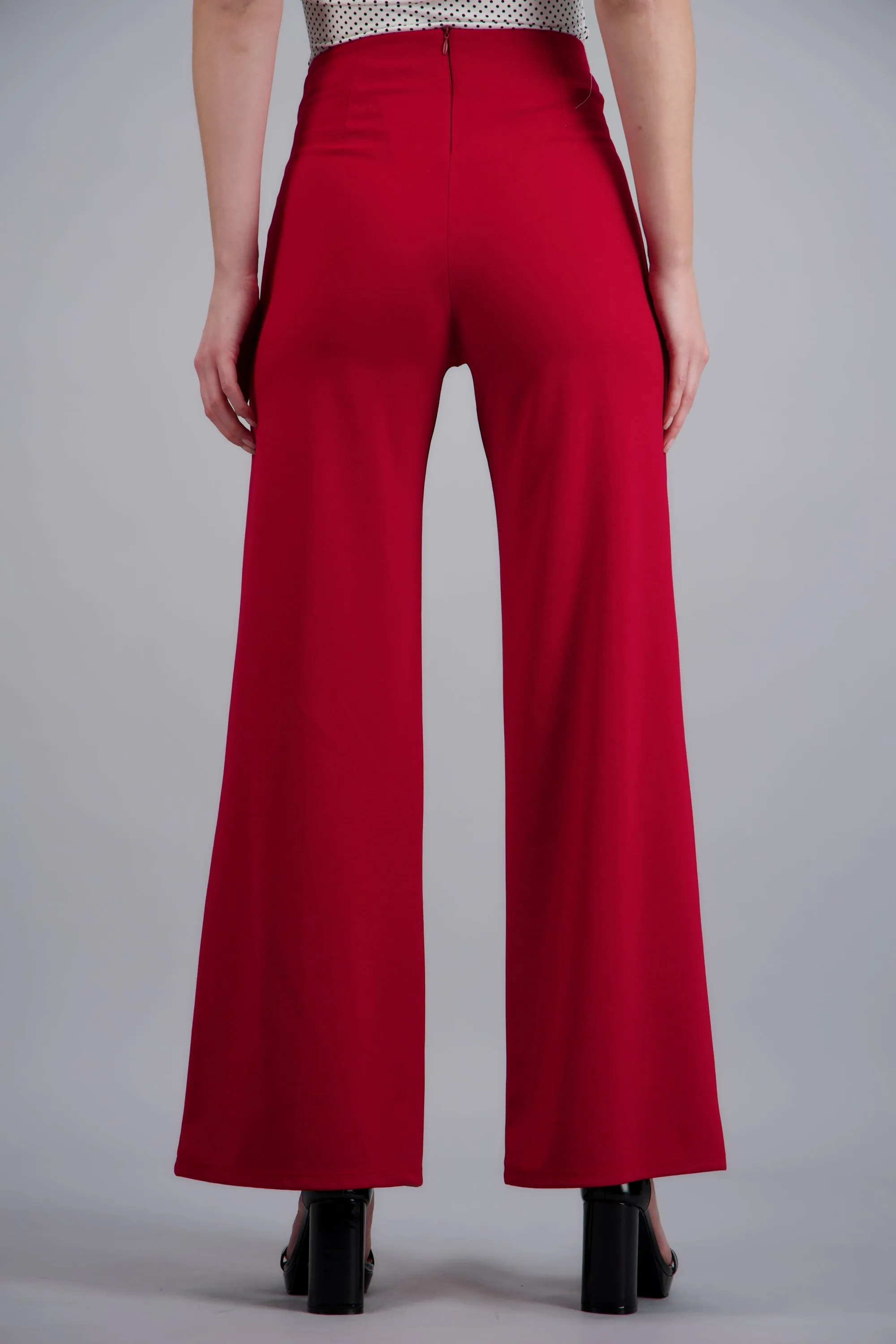 Pantalón Wide Leg Cintura Alta Costuras sold by Shasa product image thumbnail 4