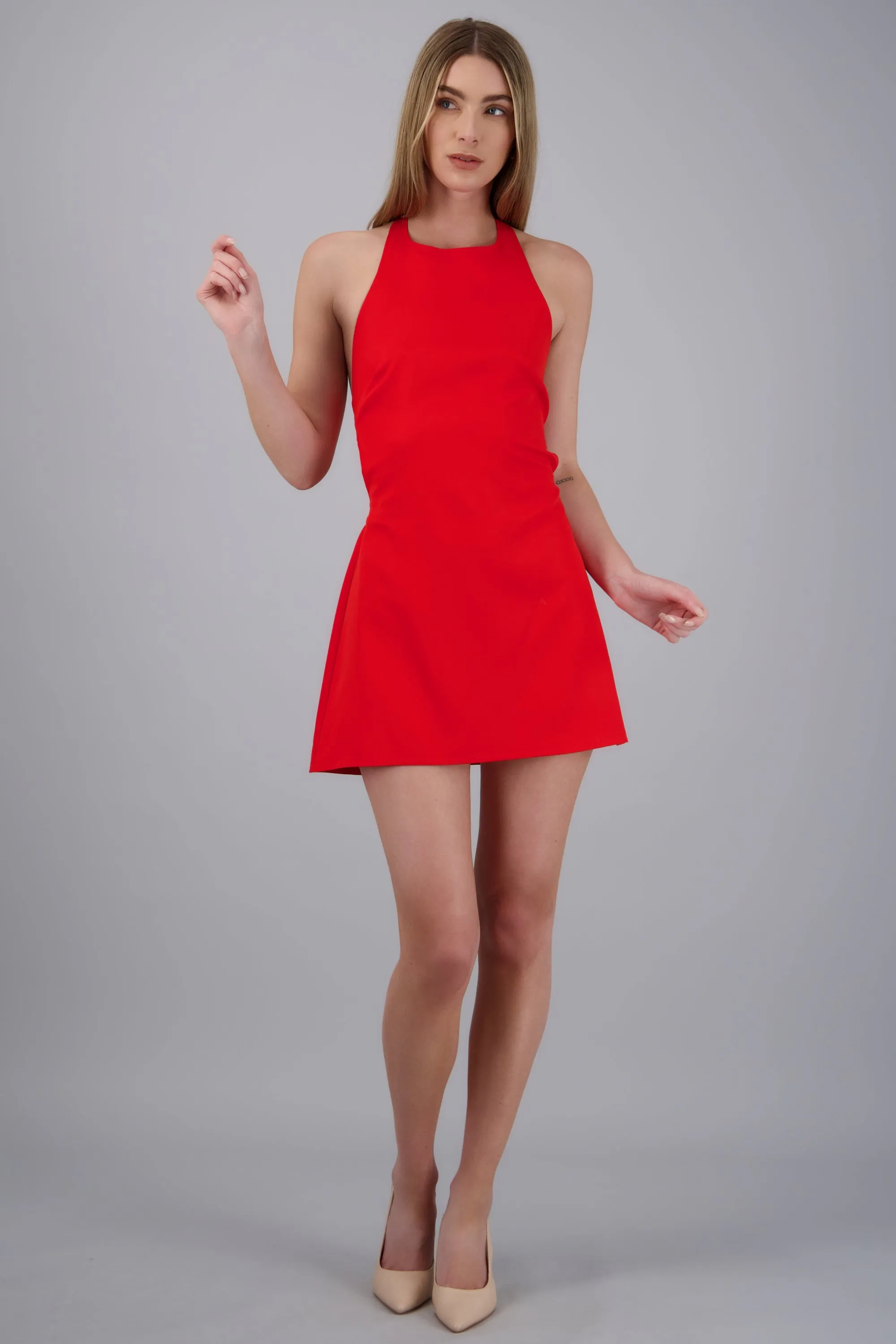 Vestido mini halter detalle espalda sold by Shasa product image thumbnail 2