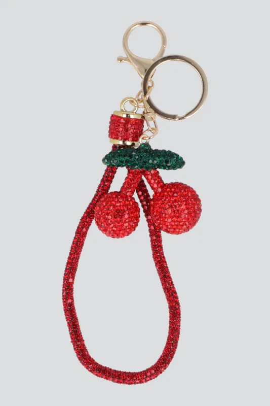 LLAVERO FULL BRILLOS CEREZAS made by Shasa