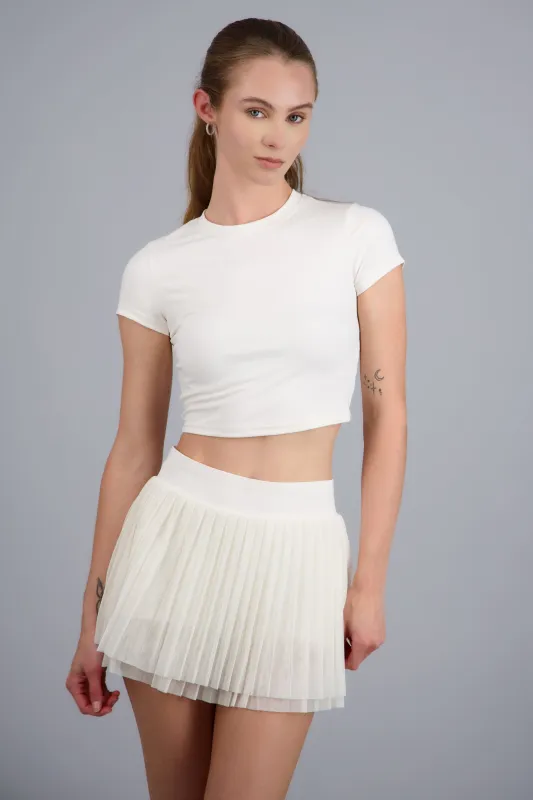 Playera manga corta tacto suave sold by Shasa