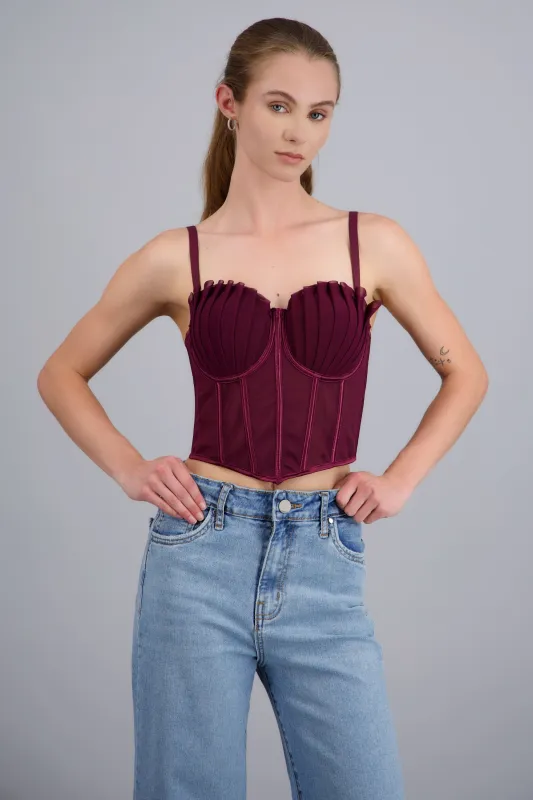 Corset varillas det plisado copas sold by Shasa