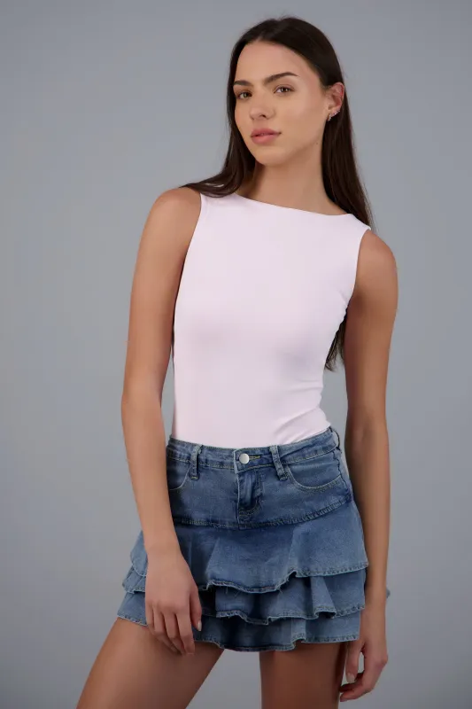 Body liso sin mangas sold by Shasa