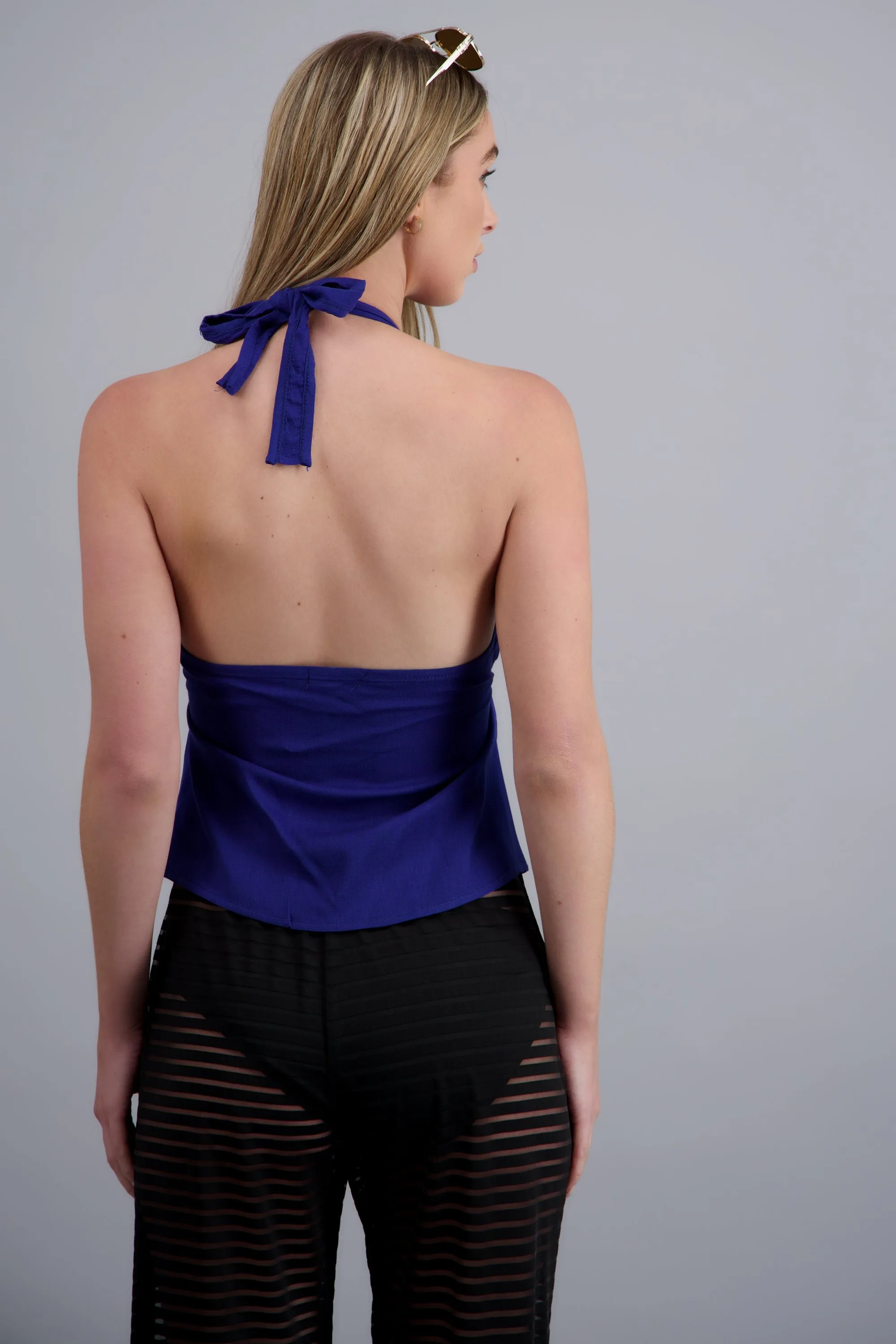 Top halter cuentas sold by Shasa product image thumbnail 4
