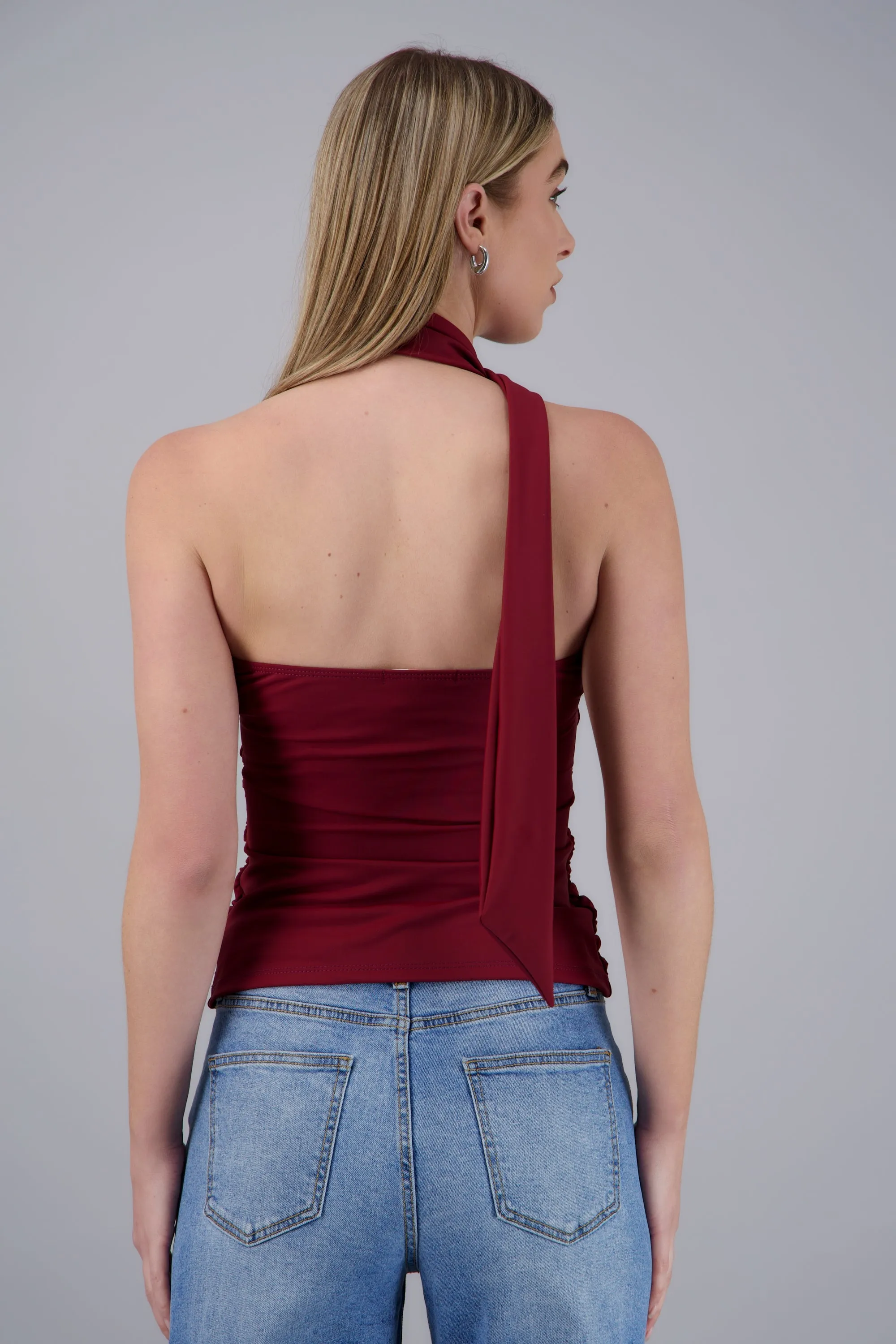 Top strapless drapeado sold by Shasa product image thumbnail 4