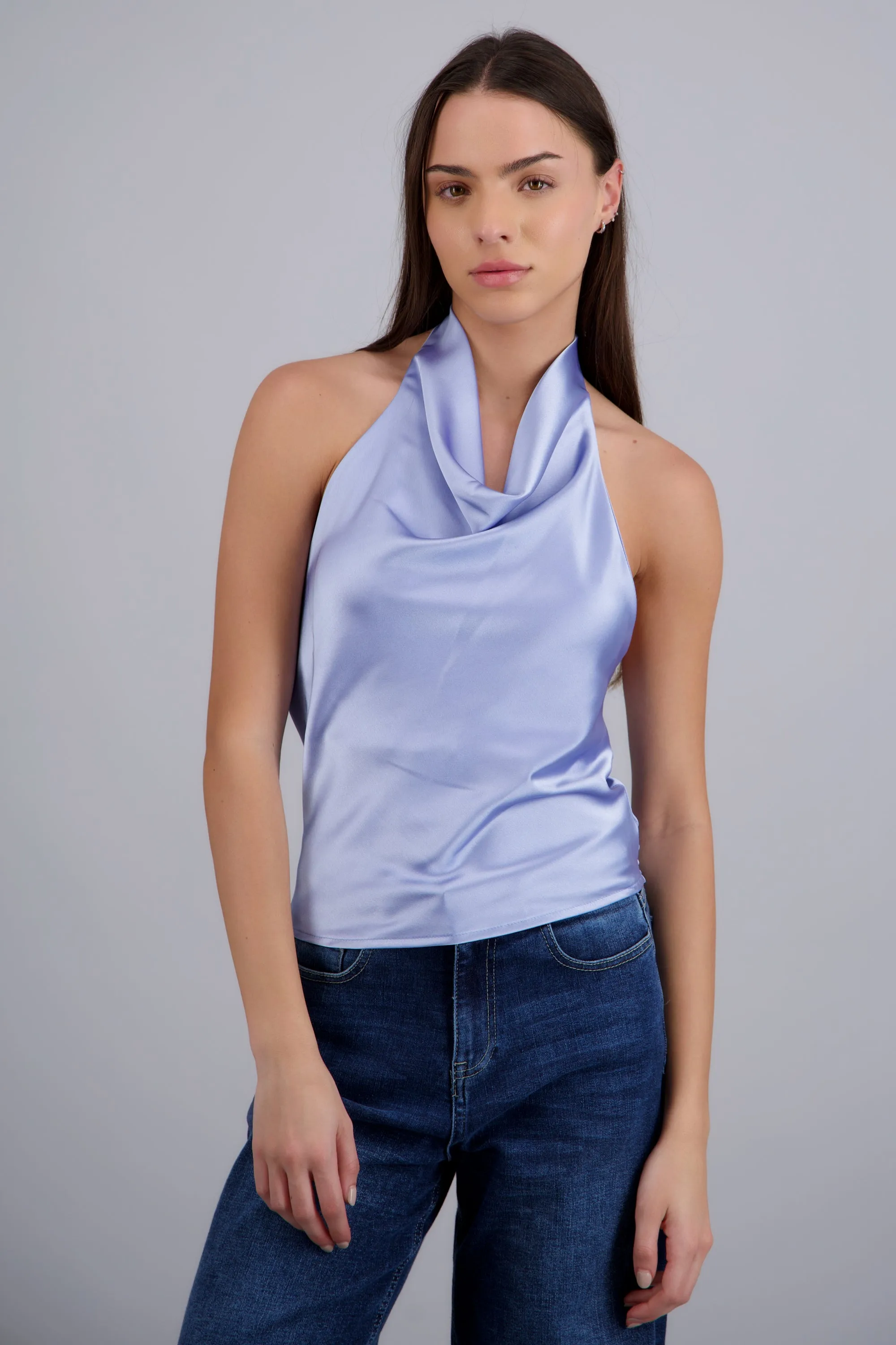 top halter cuello cascada sold by Shasa product image thumbnail 2