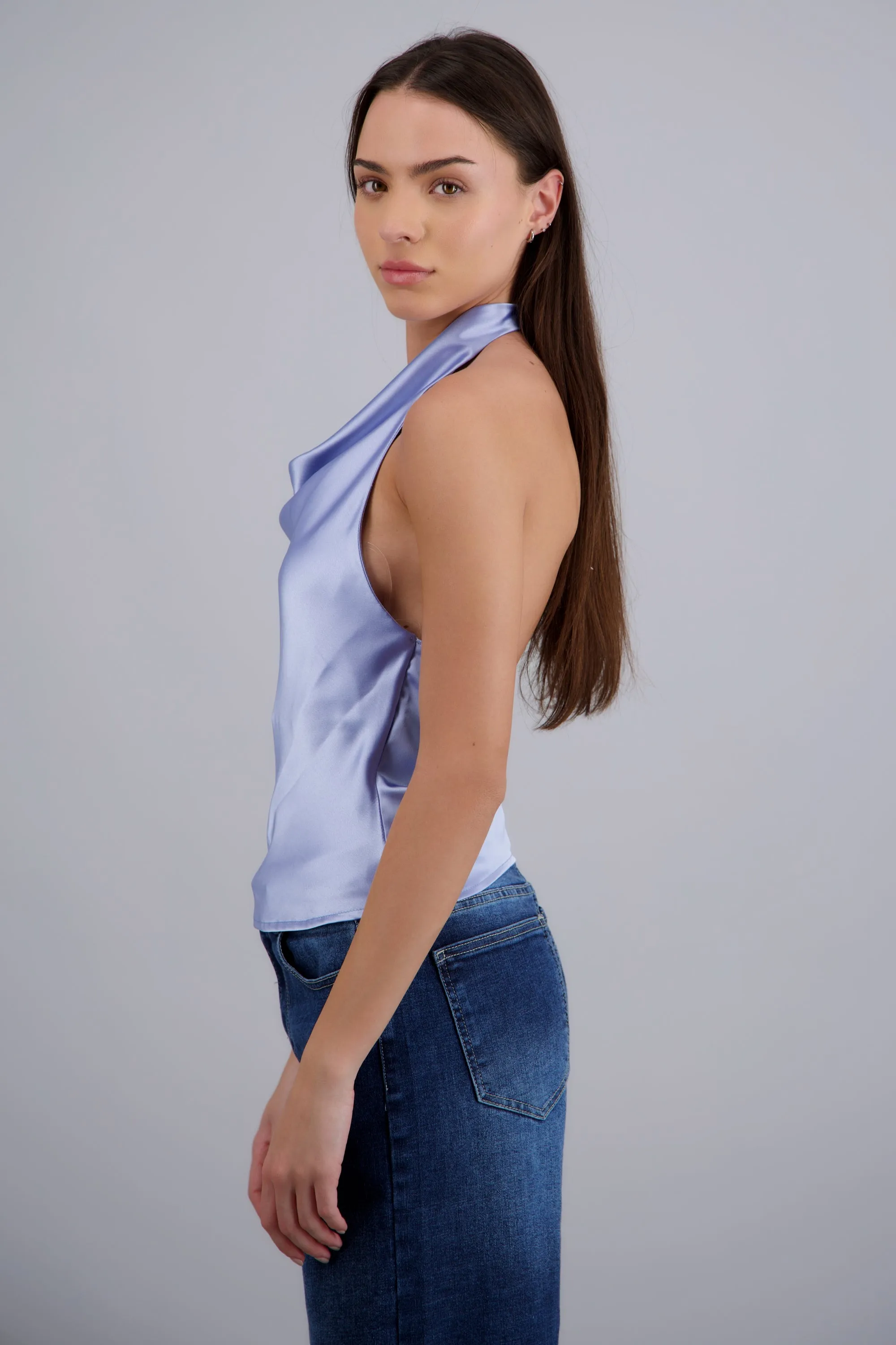 top halter cuello cascada sold by Shasa product image thumbnail 3