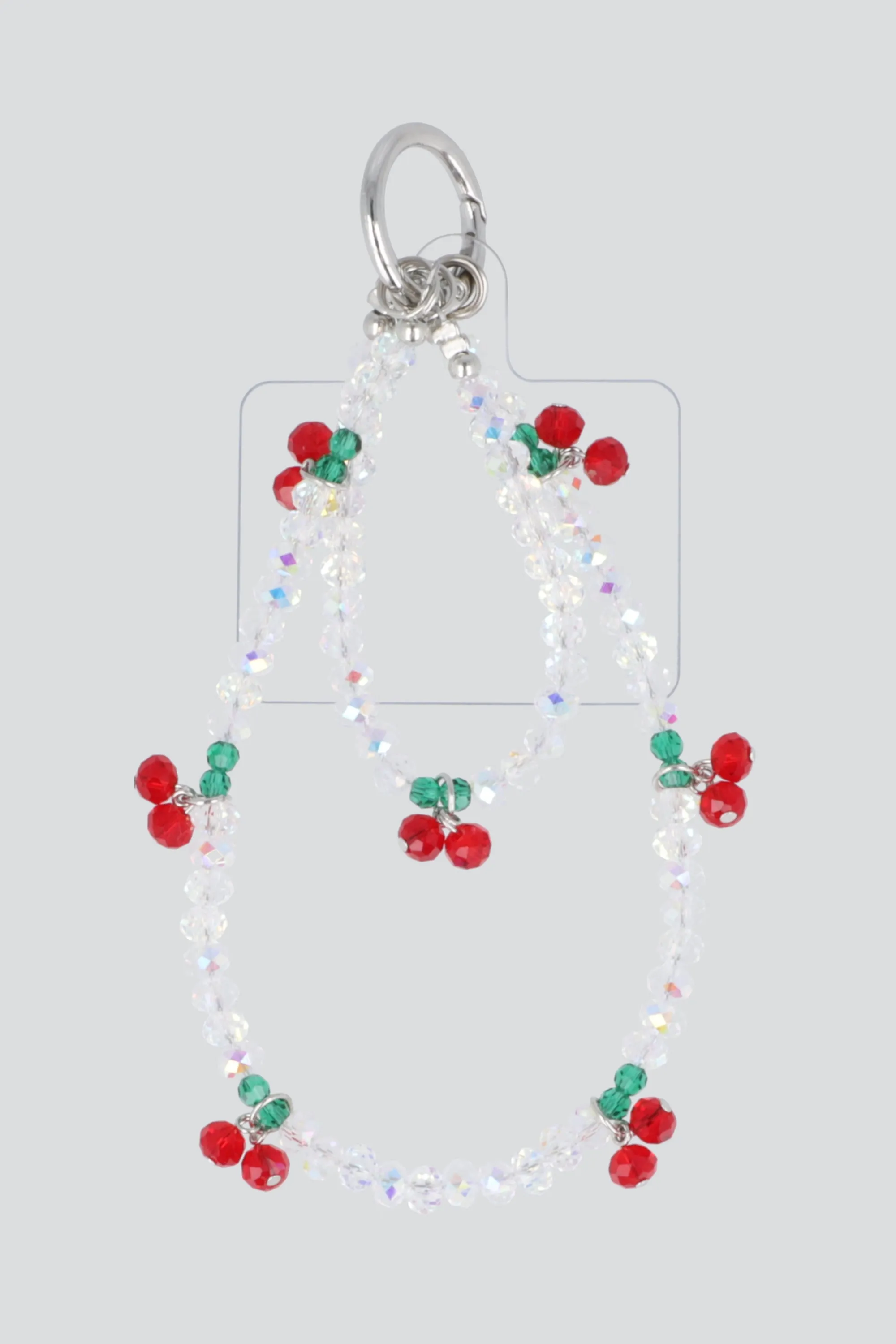 Cadena para cel cuentas cereza sold by Shasa