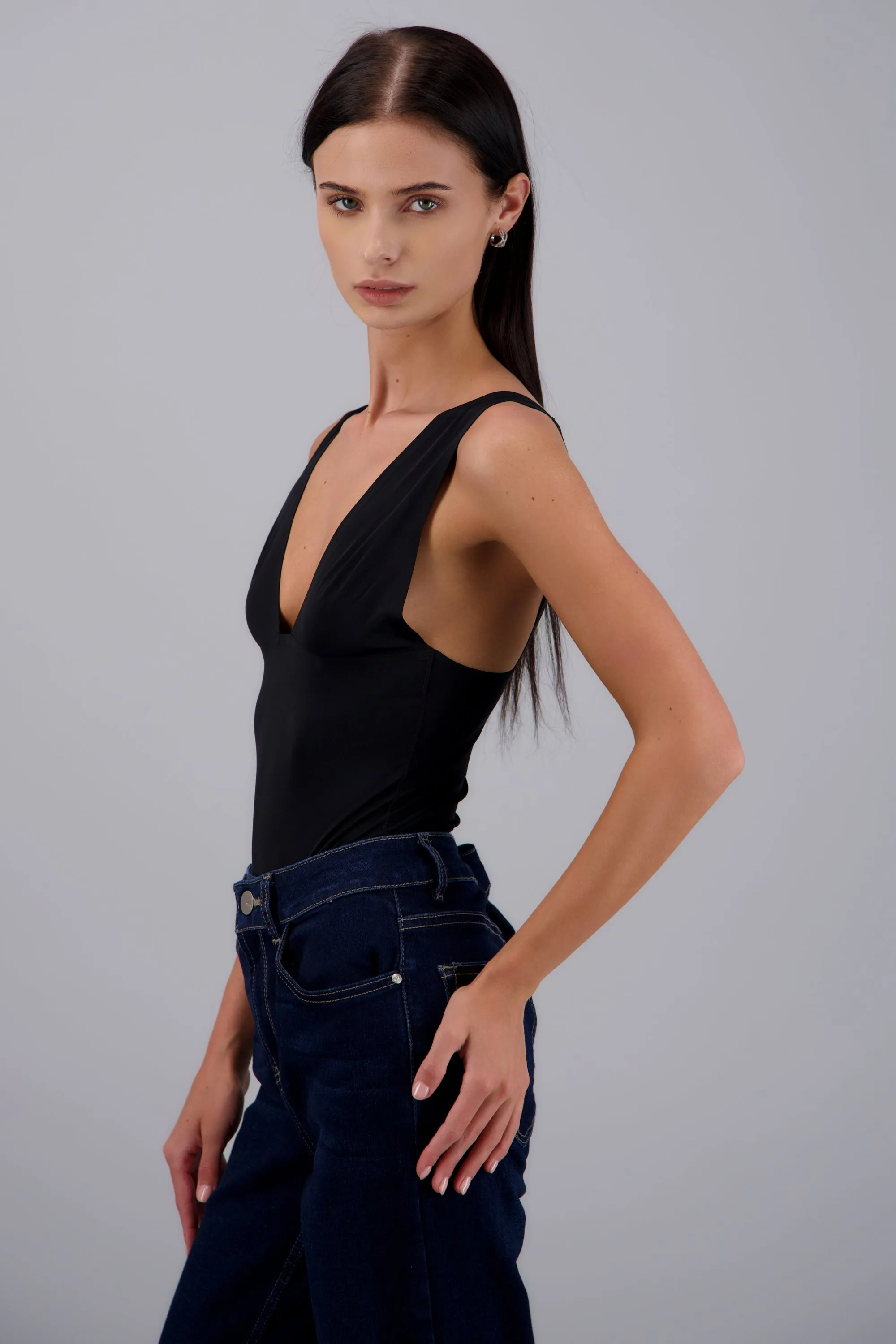 Bodysuit detalle en escote tirante ancho sold by Shasa product image thumbnail 2
