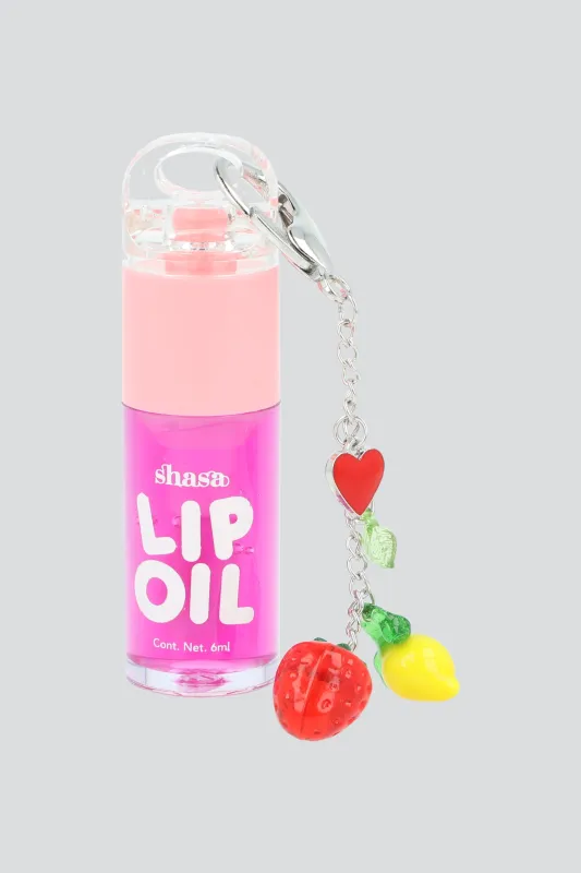 Lip oil fresa limon made by Shasa