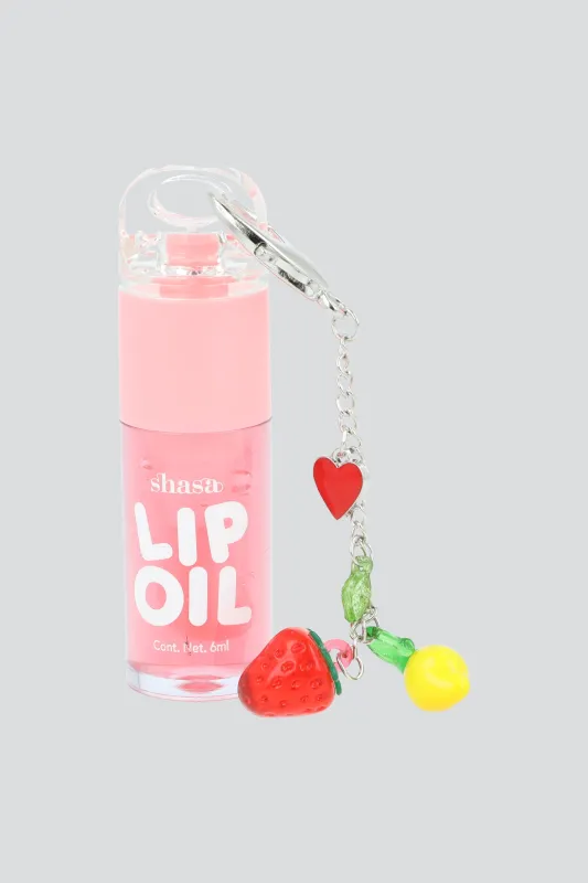 Lip oil fresa limon made by Shasa