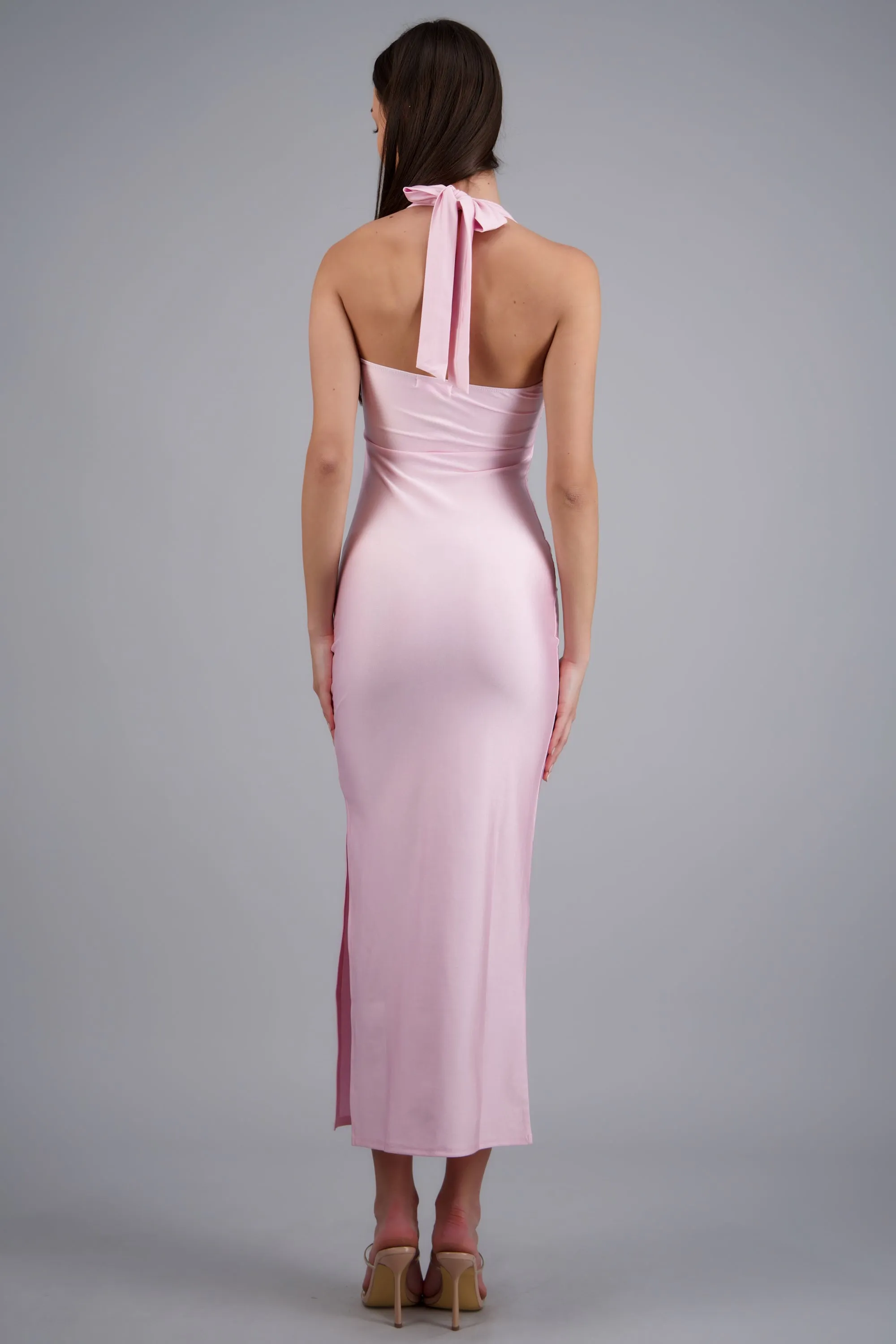 Vestido maxi amarre halter sold by Shasa product image thumbnail 4