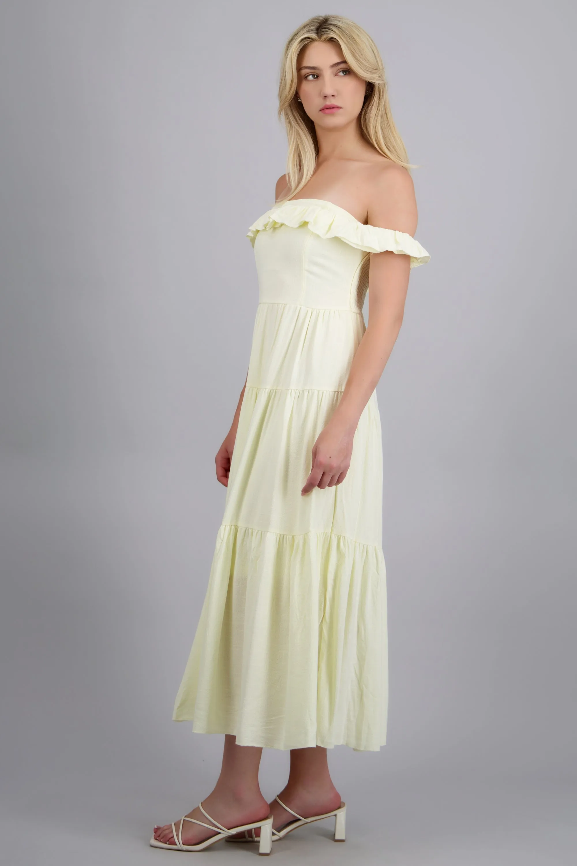 Vestido maxi off shoulder mini olanes sold by Shasa product image thumbnail 2