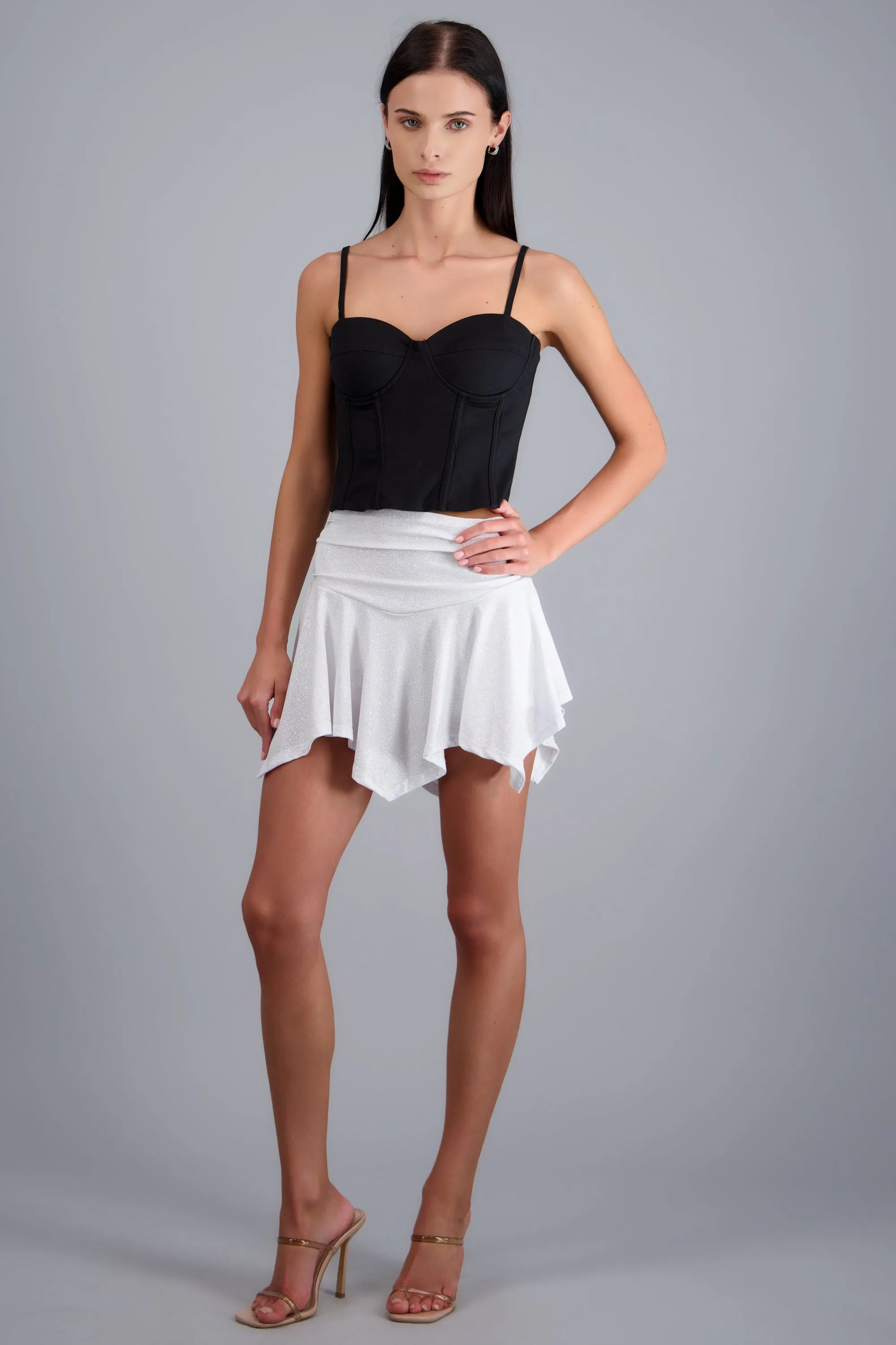 Falda asimetrica brillos sold by Shasa product image thumbnail 3