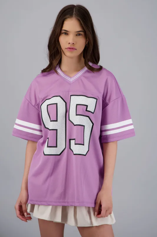 Playera deportiva estampado numeros made by Shasa