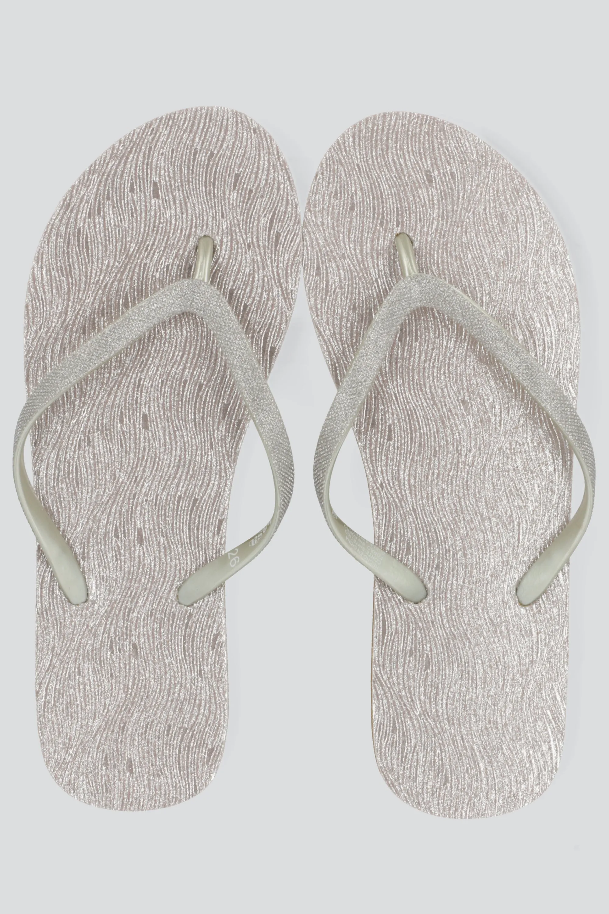 Flip flop metalizada sold by Shasa