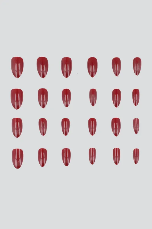 Set 24 uñas ojo de gato french made by Shasa