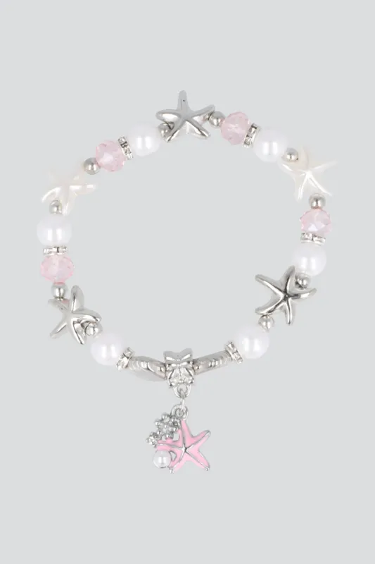 Pulsera charms estrellas made by Shasa