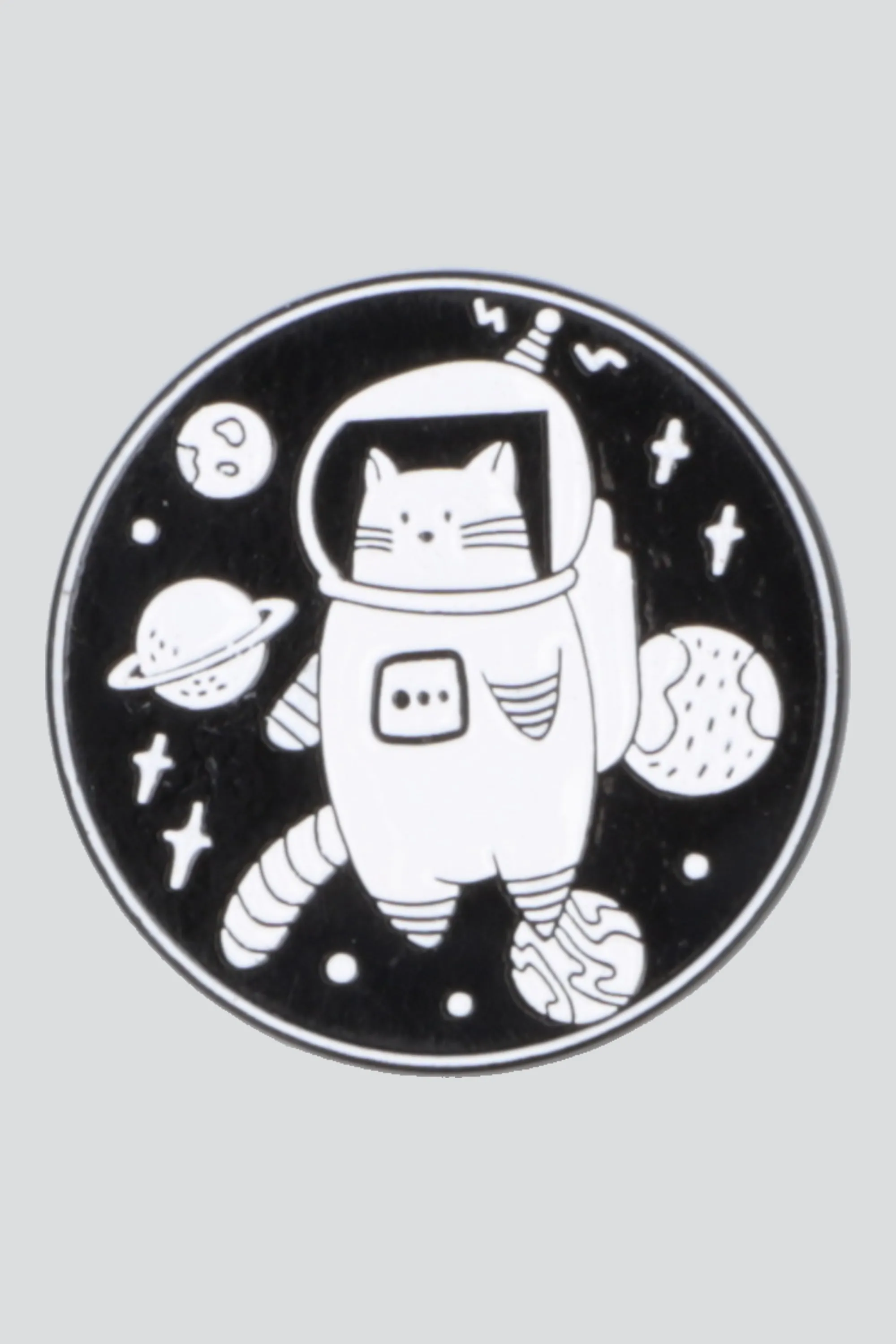 Pin gato astronauta sold by Shasa