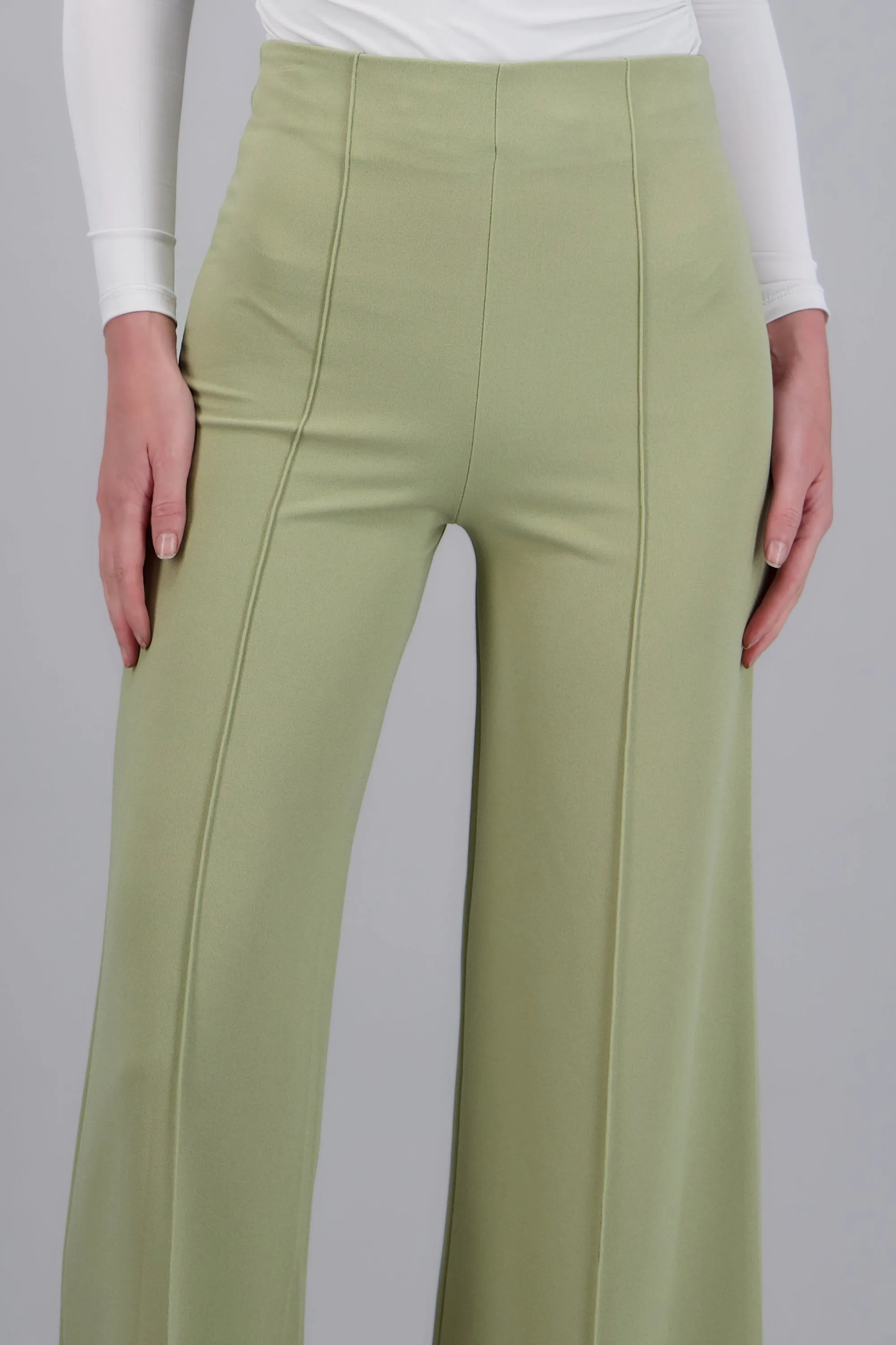 Pantalón Wide Leg Cintura Alta Costuras sold by Shasa product image thumbnail 5