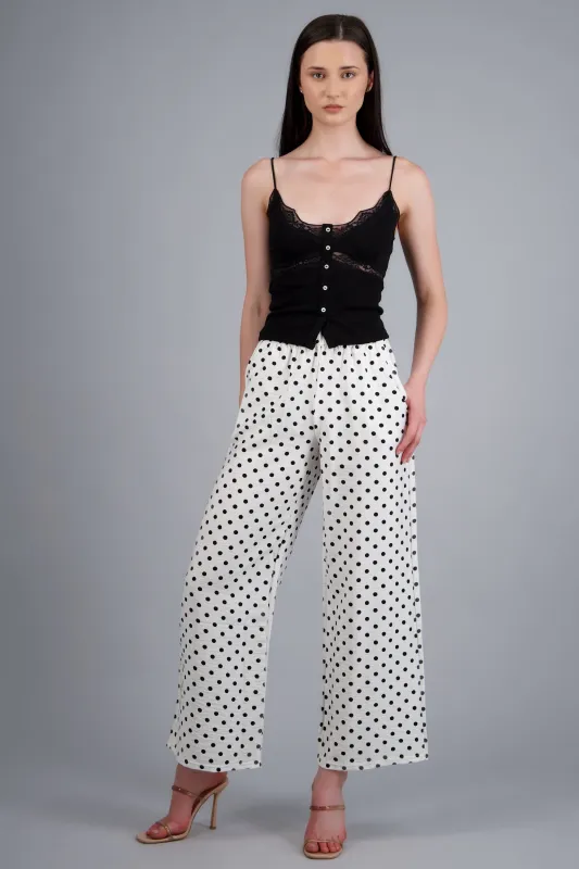 Pantalón polka dots resorte made by Shasa