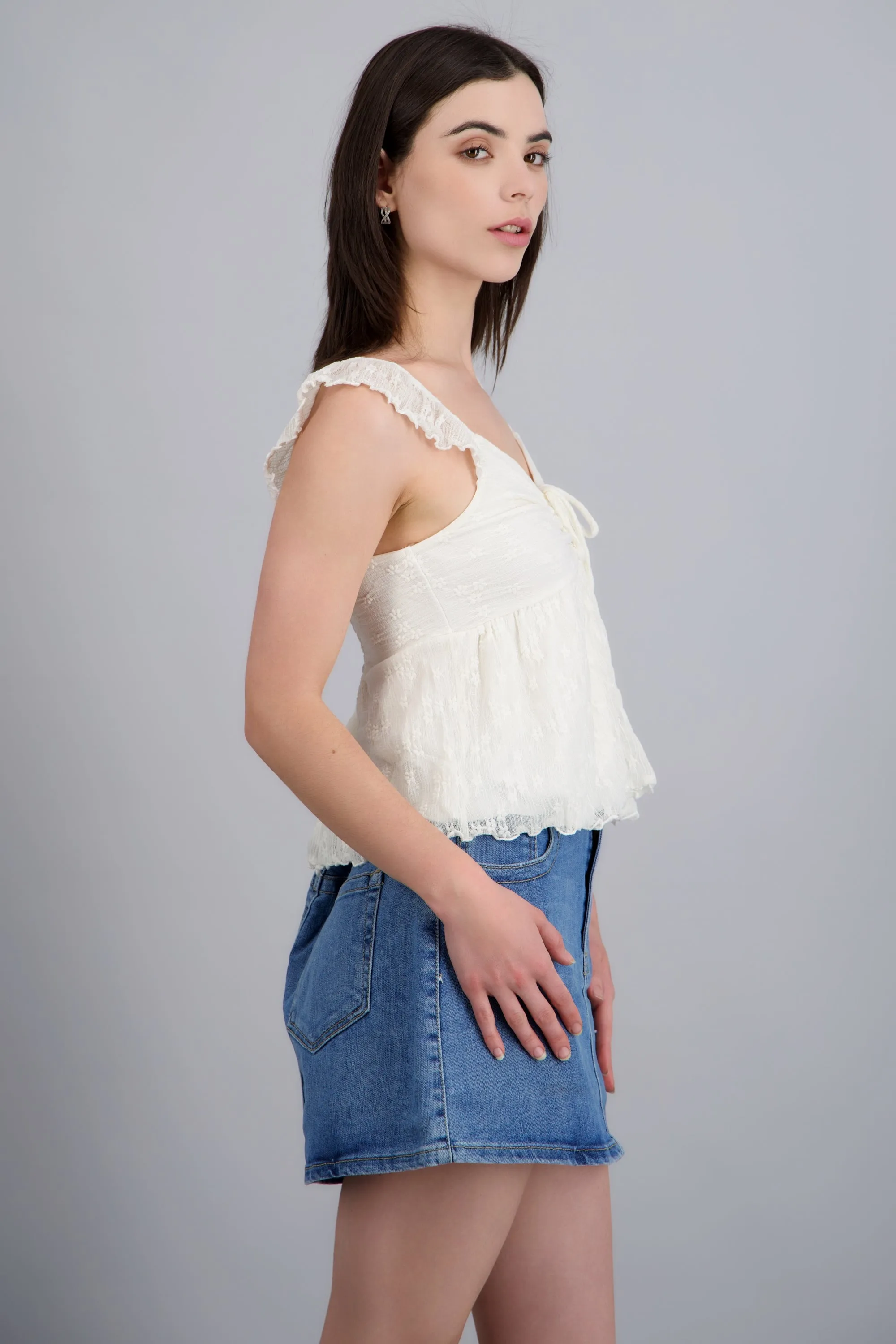 Blusa encaje tirantes olanes sold by Shasa product image thumbnail 2