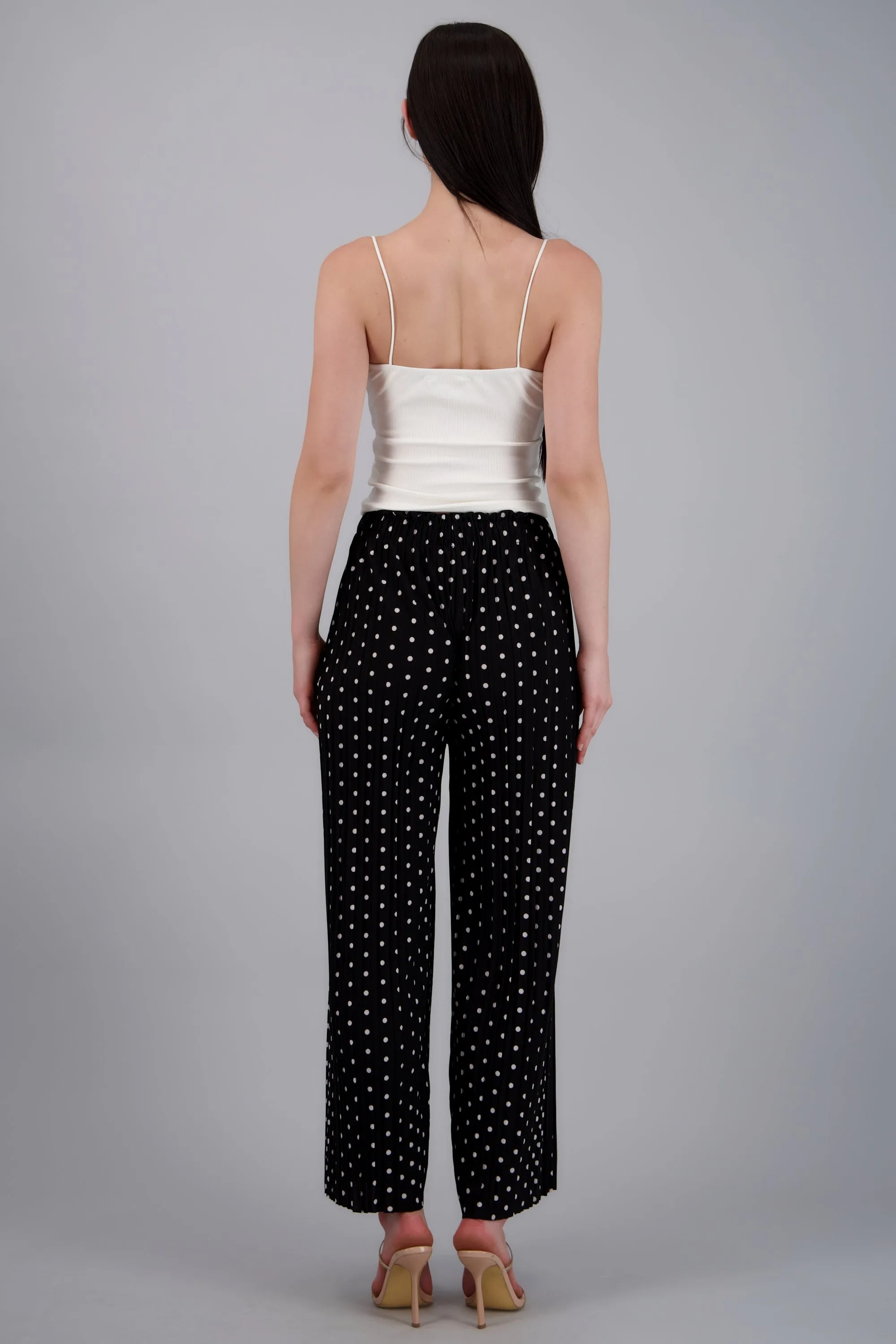 Pantalon amplio polka plisado sold by Shasa product image thumbnail 4