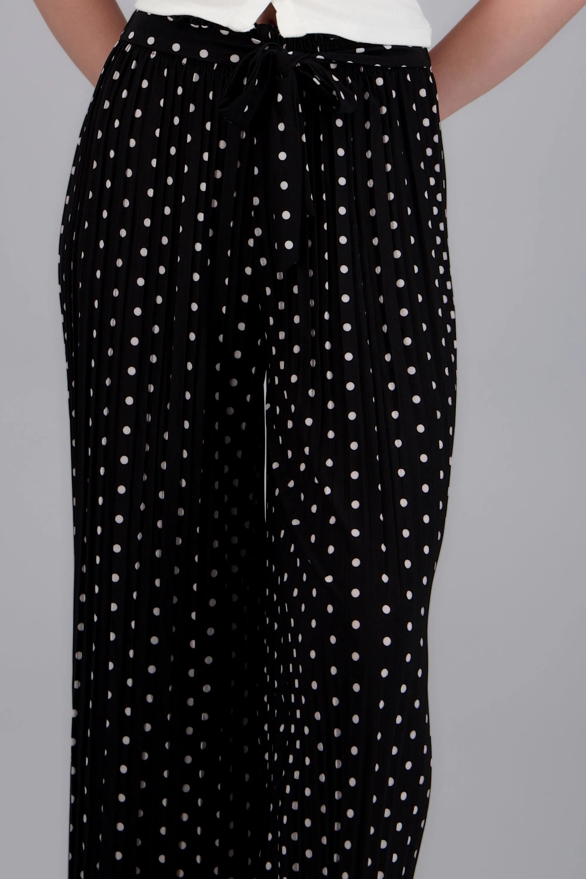 Pantalon amplio polka plisado sold by Shasa product image thumbnail 5