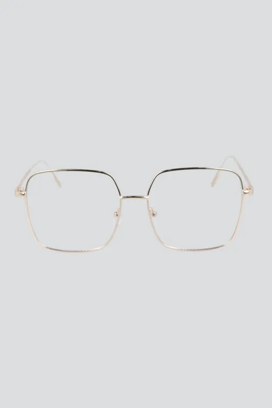 Lentes oversize delgados luz azul made by Shasa