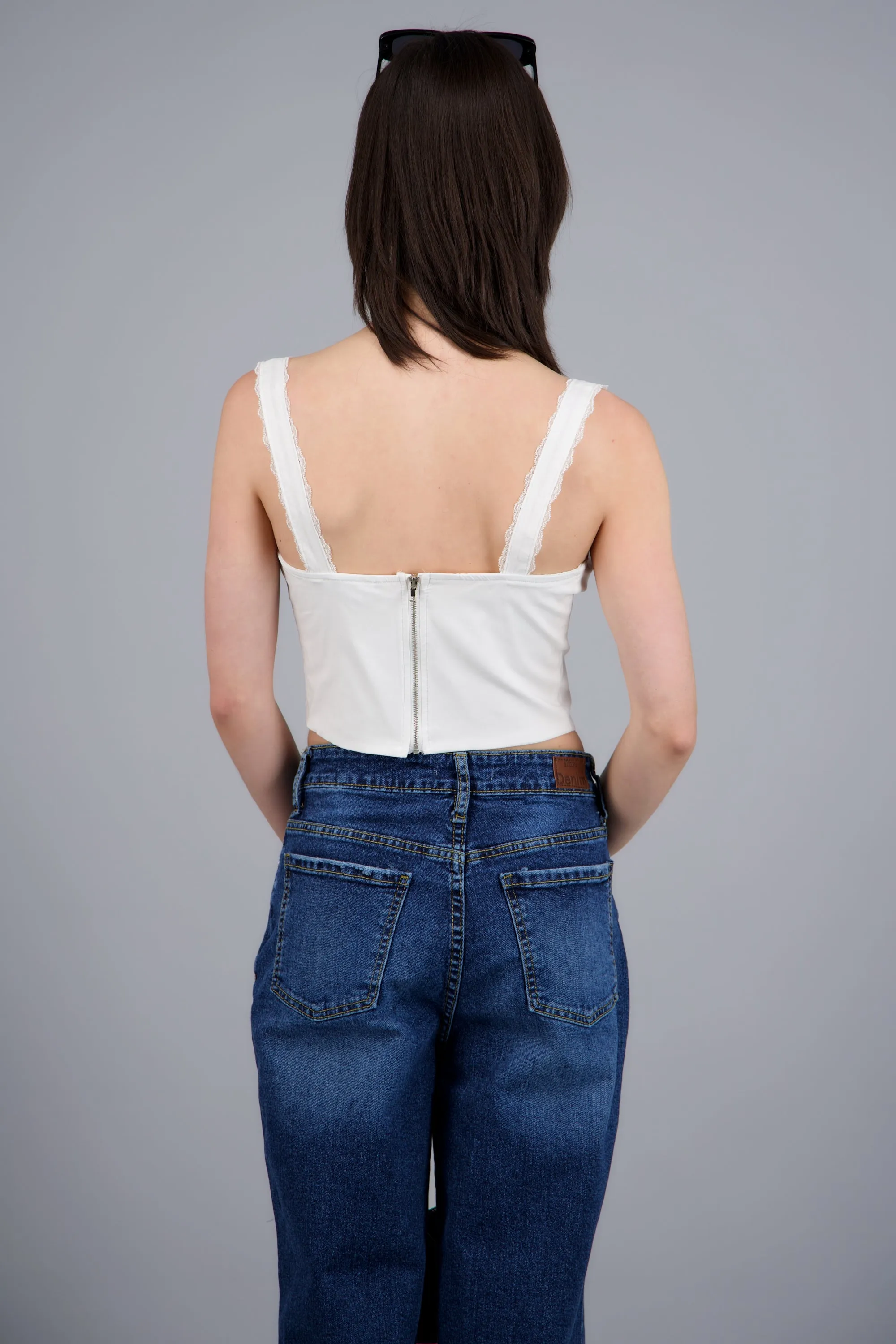 Blusa detalle encaje con tirantes sold by Shasa product image thumbnail 4