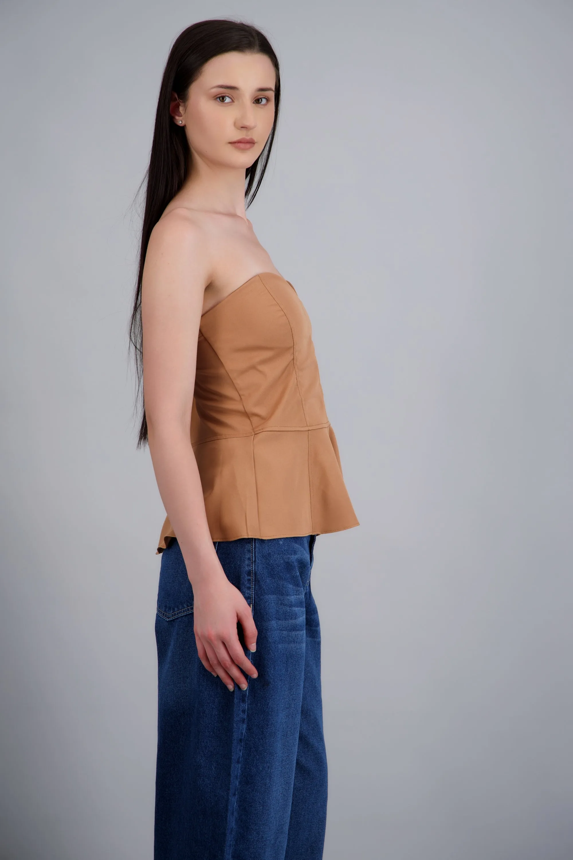 Top strapless peplum sold by Shasa product image thumbnail 2