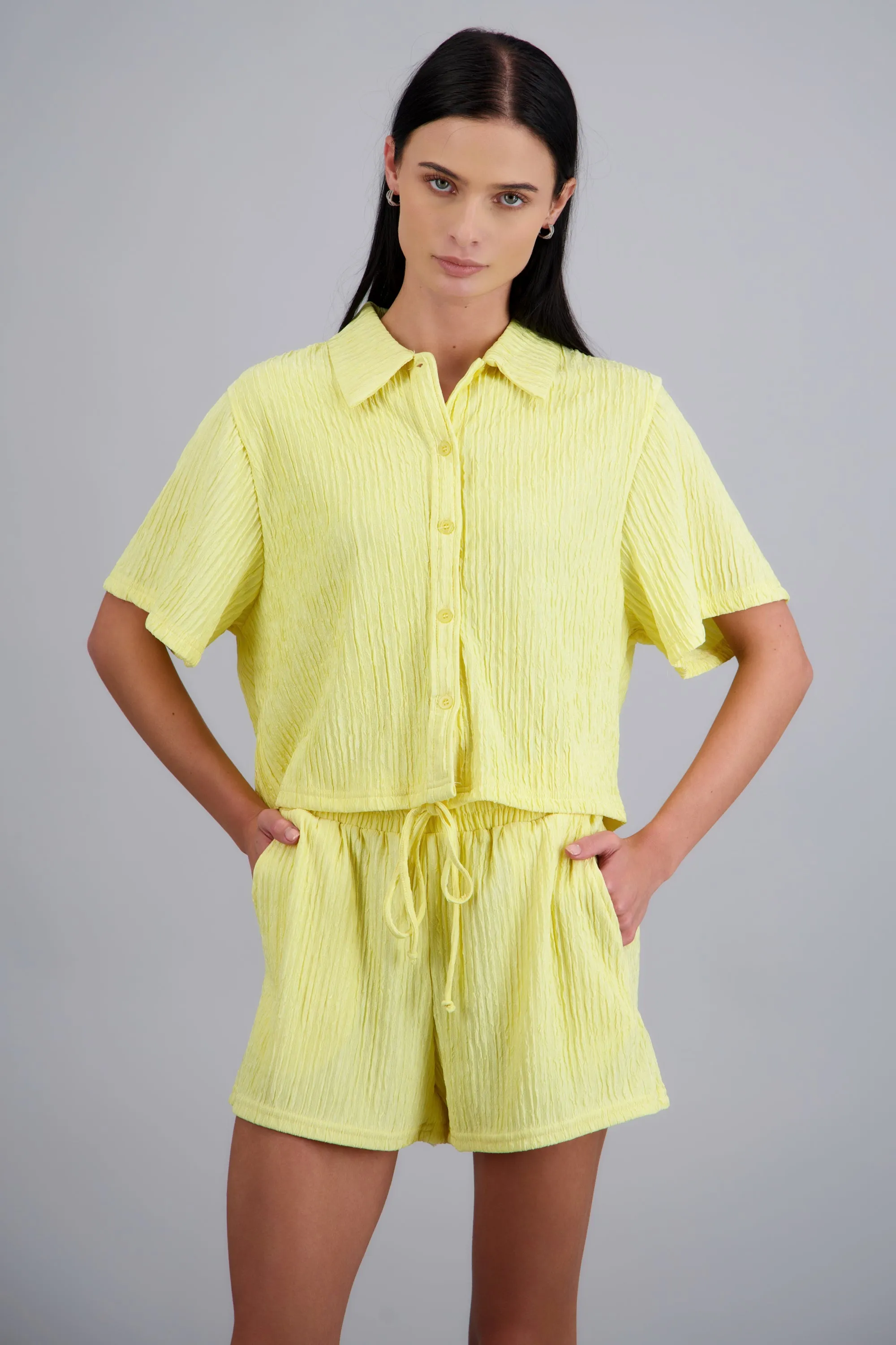 Camisa manga corta textura sold by Shasa product image thumbnail 2