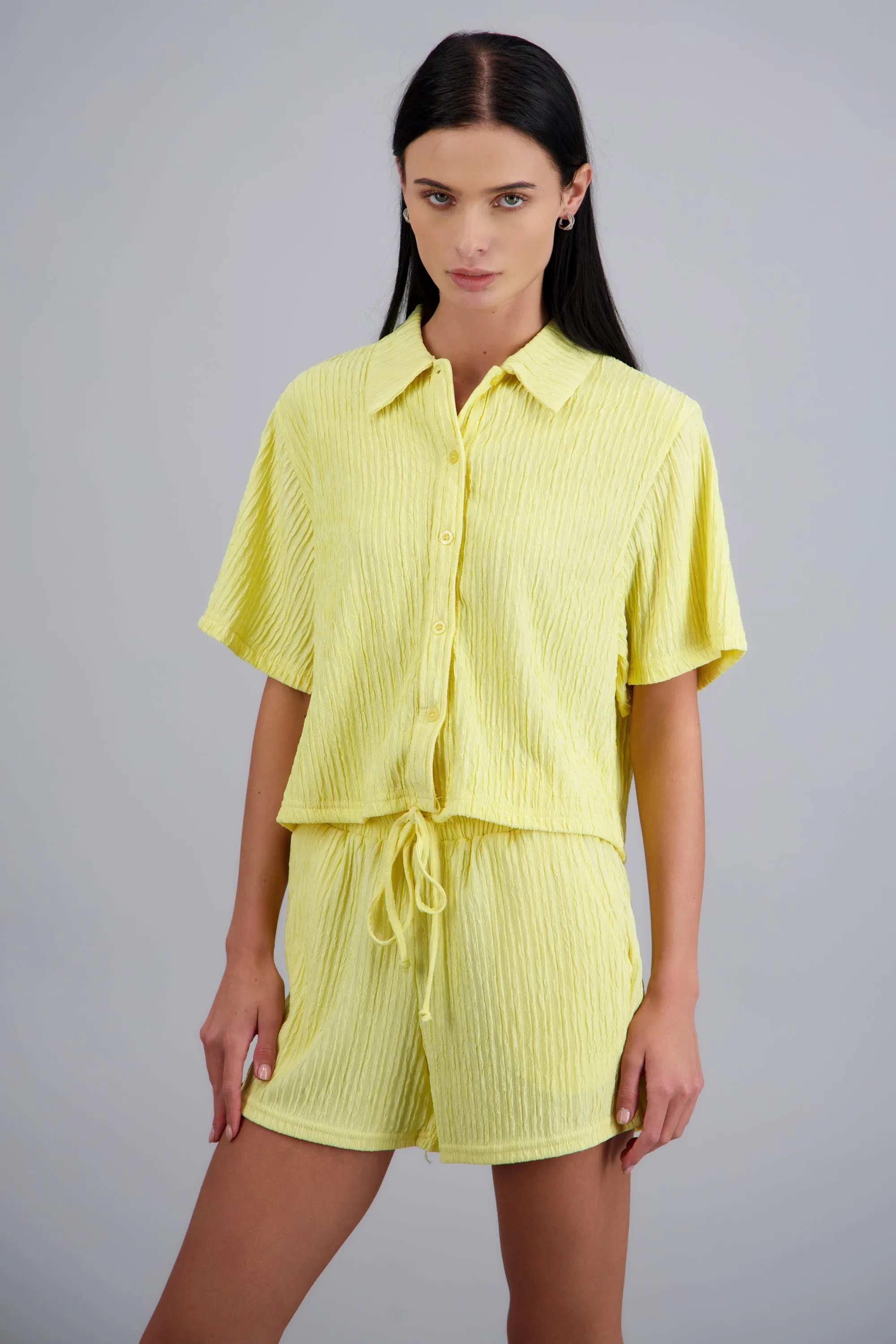 Camisa manga corta textura sold by Shasa product image thumbnail 3